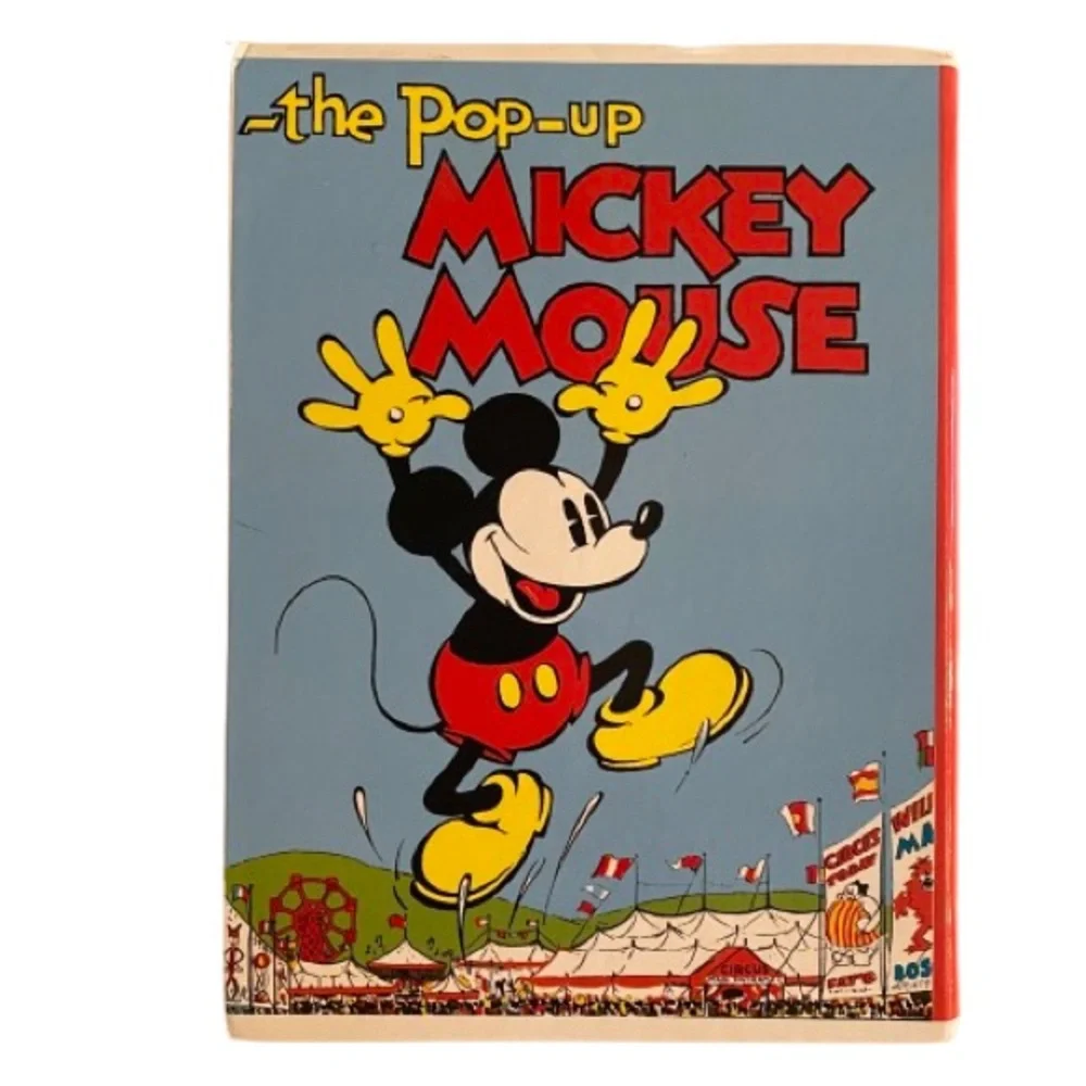 Disney The Pop-Up Mickey Mouse Book Republished from 1933 by Applewood Books